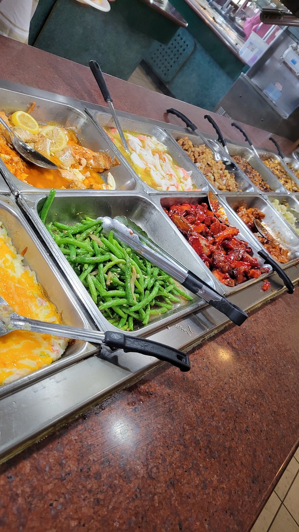 Chinese takeout menu with soup options